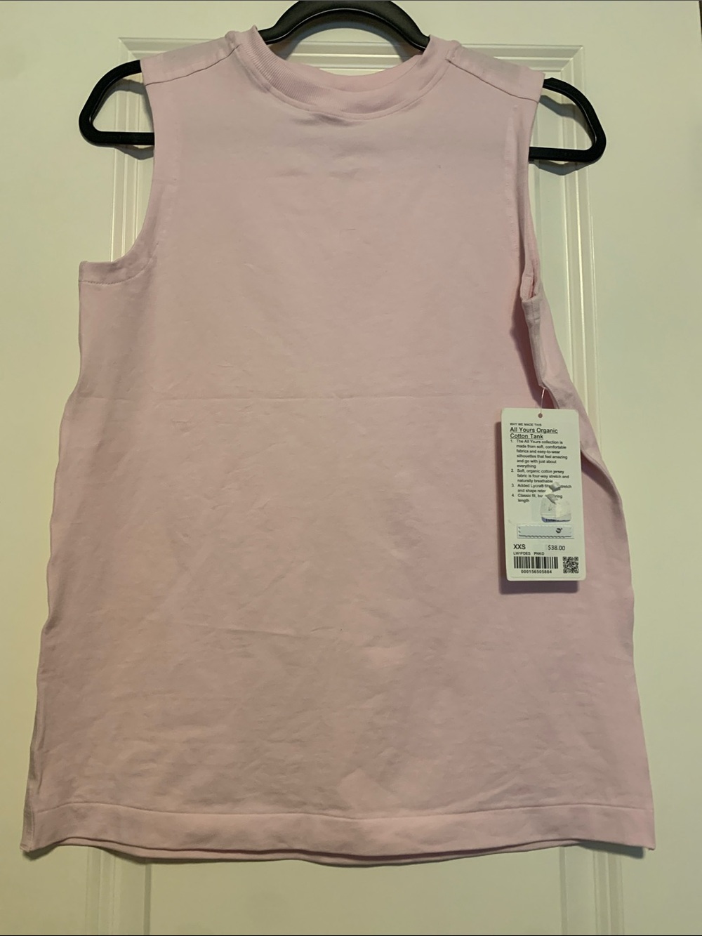 lululemon All Yours Organic Cotton Tank
Sz XXS, NWT